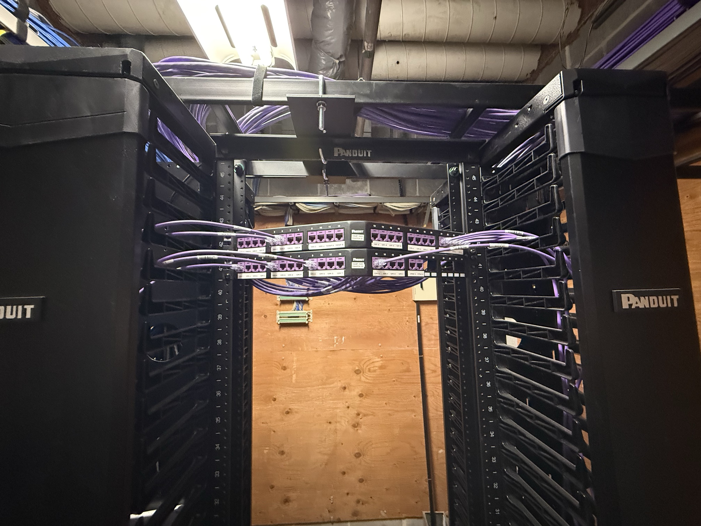 telecom wiring tower
